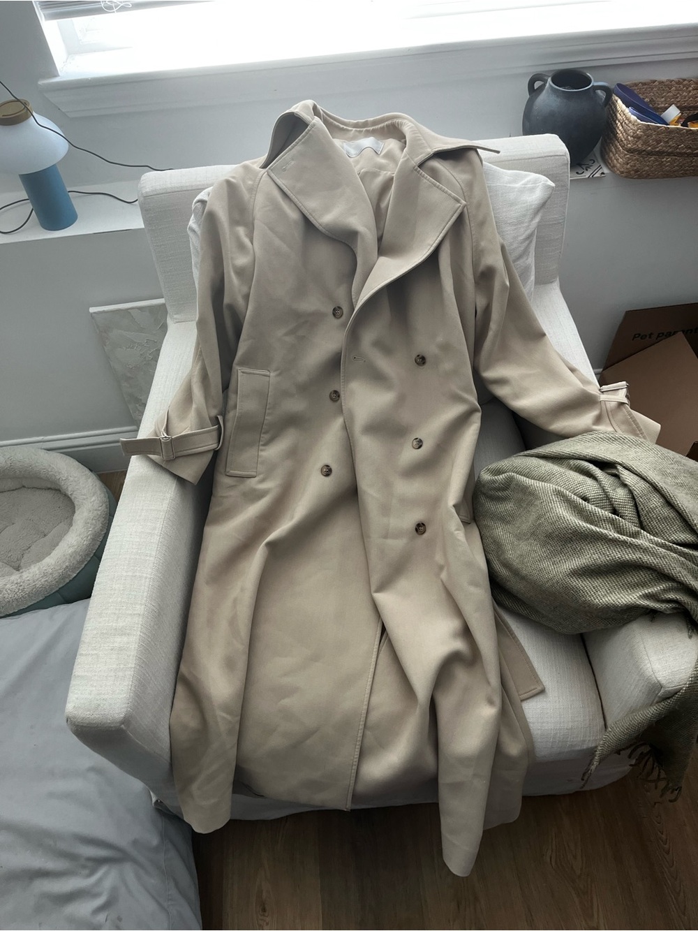 OAK + FORT Trench Coat - Picture 5 of 5